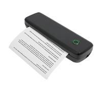 RjcdOPL Mini Imprimante Thermique Portable, Imprimante sans Encre Bluetooth, Compatible avec Android et iOS, Idéale pour Documents, Notes, Étiquettes (Noir)
