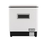 RjcdOPL Mini Lave-vaisselle de Table 800W, Capacité de Lavage 6 Couverts, Nettoyage Profond à 360°, Pour Maisons, Appartements, Camping-cars