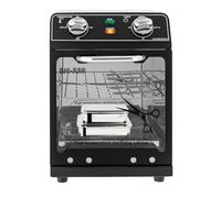 RjcdOPL Stérilisateur Haute Température 220 °C Maximale, 8L, Avec Minuterie 0 à 60 min, Pour Couverts en Inox, Outils de Manucure, Matériel de Coiffure, Noir