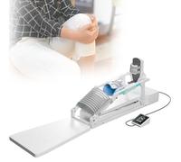 RJHJK Appareil électrique de rééducation CPM pour genou et cheville, récupération post-chirurgie avec écran tactile LCD intelligent et 3 modes de vitesse, idéale pour la thérapie des fractures, des