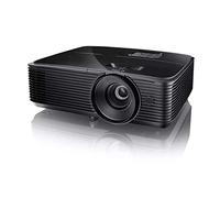 RJHJK Mini projecteur DLP projecteur avec haut-parleur 10 W, 3600 lumens, prise en charge de la résolution 3D, projecteur portable 1920 x 1200 (couleur : noir, taille : taille unique) (noir taille