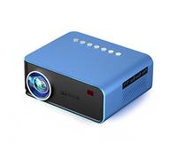 RJHJK Mini projecteur T4 3600 lumens Support complet Projecteur LED 1080p Grand écran Portable Home Cinéma Vidéoprojecteur intelligent (couleur : noir) (D)