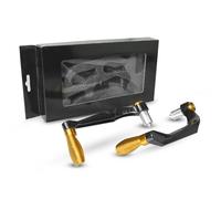 RJKZX Protection de guidon 22 MM Poignées De Guidon Garde Leviers D'embrayage Frein Protection Pour H-ONDA CBR600RR CBR650F CBR650R CBR900RR CBR929RR CBR954RR(Gold)
