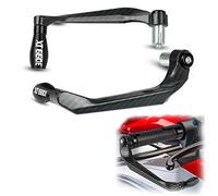 RJKZX Protection de guidon Universel 78''22mm Moto Levier Garde Guidon Poignées Frein Embrayage Leviers Protecteur Pour Y-AMAHA XT660E XT660 E 2008-2013 2014 2015 2016 2017(Nero)