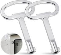 RJLLKD 2PCS 6mm rmoire Electrique de Zinc Cle Tableau Electrique