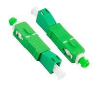 RJLLKD Adaptateur fibre optique LC, céramique de zircone connecteur fibre Monomode Simplex Female à SC/UPC Male avec différents types de connecteurs à optique LC et SC
