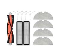 rjpbk Brosse latérale Principale for aspirateur, pièces de Rechange for Robot Convient for Dreame D9 Max L10 Pro, Filtre, Accessoires en Tissu for vadrouille brosses d'aspirateur et Filtre(Clear)