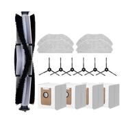 rjpbk Brosse Principale d'aspirateur, Convient for AIRROBO T20 +, Accessoires de pièces Robot, Filtre Hepa, Sac à poussière, vadrouille, Gant Toilette brosses d'aspirateur et Filtre
