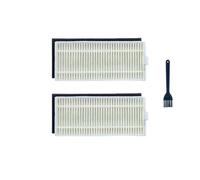 rjpbk Brosse Principale latérale d'aspirateur, Convient for Anker Eufy Robovac 11S 30 30C 15C 15T 12 25C 35C, Roue de Filtre Couvercle Robot brosses d'aspirateur et Filtre(Hepa Filter1)