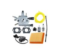 rjpbk Carburateur de Tondeuse, Convient for for Stihl, FS120 FS200 TS200 FS250 FS250R FS300 FS350 FR350 Carb C1Q-S51 C1Q-S82 C1Q-S83 C1Q-S162 carburateur de débroussailleuse(C1Q-S83 Set)