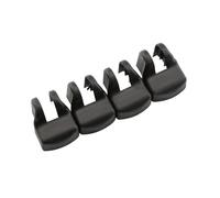 rjpbk Couvercle de butée serrure porte voiture, Convient for Toyota Corolla Prius RAV4 Camry Reiz Venza Highlander Prado Sequoia couvercles de protection de loquets(Door Stopper Cover)