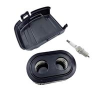rjpbk Filtre à Air for Tondeuse Gazon, Convient for for Briggs Stratton, 650EXI 675EXI 675IS 594575 K6RTC, Couvercle de Filtre, Bougie d'allumage for Filtre à air pour Tondeuse à Gazon