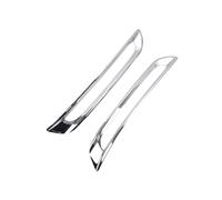 rjpbk Garniture De Couvercle Phare Antibrouillard Pare-chocs Arrière, Convient For Civic, Berline 2022 - 2024 Garnitures de feux arrière de voiture(ABS Chrome)