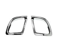 rjpbk Garniture De Couvercle Phare Antibrouillard Pare-chocs Arrière, Convient For Toyota, Highlander 2014-2018 ABS Chromé Garnitures de feux arrière de voiture