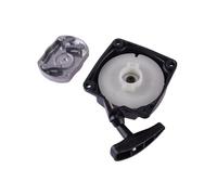 rjpbk Lanceur à Rappel Automatique, Convient for GÜDE GE1650 GE2200 Erdlochbohrer GFS1255B 94137-01019, kit de câble Motorsense Ensemble de démarrage à Tirette pour Tondeuse à Gazon