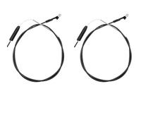 rjpbk Lot de 2 Freins Lame for Tondeuse à Gazon, Convient for Toro, 30 Pouces (76 cm) 20199 20200 20975 20977 120-6243 133-8158 câble de Frein pour Tondeuse à Gazon