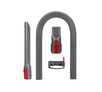 rjpbk Tuyau d'aspirateur, Compatible avec Dyson V15 V11 V10 V8 V7, kit de Nettoyage Conduit, extracteur Peluches et suceur Plat Tuyau d'extraction de poussière