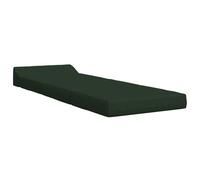 RJPLMFV Canape-lit Pliable Vert Fonce 200x70x10 cm Tissu | Mousse confortable, housse polyester amovible, design 2-en-1, ideal salon chambre invite