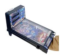 RJPzidK Machine À Pinball Puzzle avec Lumières Et Sons Mini-Jeu D'arcade pour La Maison Jeu de Billes Électrique Borne D'arcade Rétro À Billes de Bureau