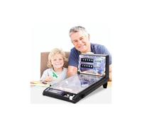 RJPzidK Mini Machine À Billes pour La Maison Borne D'arcade Rétro de Bureau avec Tableau de Score Numérique Lumières et Sons Jeu de Billes Électrique