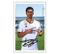 RJR PRINTS Jude Bellingham - Real Madrid signé 15,2 x 10,2 cm, Impression Photo pré-imprimée, Signature de Football, autographe, Cadeau