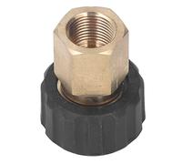 Rjrjc Adaptateur de Nettoyeur Haute Pression, connecteur de Tuyau de Pistolet, Haute Performance 5000 PSI, kit de raccord en Laiton Robuste, Marque, pour nettoyeurs Haute Pression (Femelle G3/8 vers