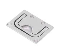 Rjrjc Anneau de Bateau, poignée de Couvercle de Pont de Levage affleurant, Miroir carré en Acier Inoxydable 316 pour Portes d'accès de navires, Portes de Console Centrale, unités de (76 * 56mm)