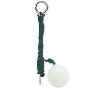 Rjrjc Balle de Golf sur Une Corde Aide à l'entraînement Entraîneur de Swing de Pratique de Golf rétractable pour Terrain de Conduite d'arrière-Cour Acier Inoxydable Nylon Plastique 16