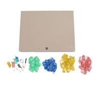Rjrjc Boîte à clés murale avec serrure à clé, plaque en acier laminé à froid, organiseur de rangement sécurisé pour clés pour la maison, le bureau, l'immeuble d'appartements