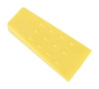 Rjrjc Cales de tronçonneuse en Plastique Durable de 5 Pouces, Cales d'abattage d'arbres pour l'exploitation forestière Jaune 1 Paquet
