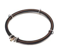 Rjrjc Diffuseur de Bulles d'air pour Aquarium, avec Tuyau en cuivre, pour l'oxygénation et l'aération des étangs de Poissons, Cercle Unique de 15 ou 25cm (Single Circle Diameter 25cm)