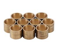 Rjrjc Embout et Embouts en Laiton pour Queue de Billard, 10 pièces, Accessoires durables à Fort Impact pour l'entretien des queues de Billard (10MM【Édenté】)