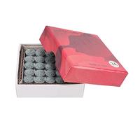 Rjrjc Embouts de Queue de Billard, 50 Embouts de Rechange en Cuir pour Jeux de Billard, Snooker et Billard avec boîte de Rangement Grise, propriété MH Rigide Neutre (11mm)