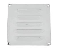 Rjrjc Évents de Cabine de Bateau en Acier Inoxydable 12x12cm, Conception de volet de qualité Marine Professionnelle, Ventilation d'air pour Yachts et navires
