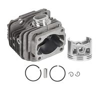 Rjrjc Kits de Piston de Cylindre, Haute Performance et Durable, diamètre de Piston de 40 mm, Ensemble Complet pour tronçonneuse MS200 MS200T, Usage Industriel