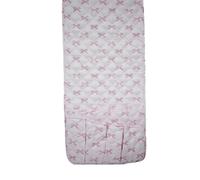 Rjrjc Organiseur d'accoudoir de canapé avec plusieurs poches, support de télécommande minimaliste multifonctionnel pour salon, maison, bureau, polyester résistant à l'usure 88,9 x 33 cm
