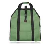 Rjrjc Porte-bûches de Chauffage, avec Sangle réglable, Porte-bûches Vert de Grande capacité, pour Le Camping en Plein air et Le Stockage à Domicile, 101x45cm