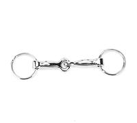 Rjrjc Porte-clés à Mors de Filet en Alliage de Zinc, Porte-clés à Mors Pelham en Forme de Fer à Cheval