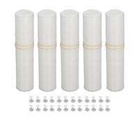 Rjrjc Protection Anti-Rayures Transparente et réutilisable pour Meubles, 10 pièces 45x15cm, pour canapé rembourré, Chaise et Tapis