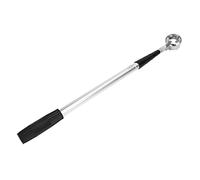Rjrjc Récupérateur de Balle de Golf télescopique réglable, en Alliage d'aluminium, avec poignée en Caoutchouc, pour Terrain de Golf, Piscine, Danger d'eau