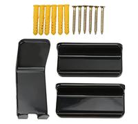 Rjrjc Wall Bike Rack Heavy Duty High Carbon Steel Bike Wall Mount Hanger Strong Load Bearing Space Saving Storage Solution for Garage Apartment Indoor Storage