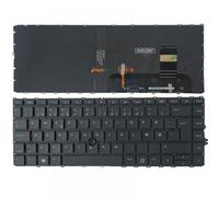 RJXDUPHT Clavier d'ordinateur Portable Compatible avec 840 G7 G8 745 G7 Canadien français CF Italien IT Latin LA NE Pas de rétro-éclairage avec bâton de pointage(Nordic)