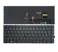 RJXDUPHT Clavier d'ordinateur Portable Compatible avec 840 G7 G8 745 G7 Canadien français CF Italien IT Latin LA NE Pas de rétro-éclairage avec bâton de pointage(Canadian French)