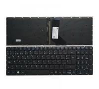 RJXDUPHT Clavier d'ordinateur Portable Compatible avec Aspire E5-523 E5-523G E5-552 E5-552G E5-553 E5-553G E5-575 E5-575G E5-575T US UK Espagnol Latin Allemand Disposition(SP with Backlit)