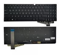 RJXDUPHT Clavier d'ordinateur Portable Espagnol d'Amérique Latine Compatible avec Les modèles X570 X570U X570UD X570Z X570ZD X570D YX570 YX570UD YX570ZD FX570 FX570UD F570(LA with Backlight)