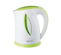 ECG Bouilloire électrique RK 1758 – 1,7 L – 2000 W – Vert/Blanc – Sans bisphénol