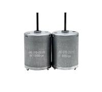 RK-370 Mini moteur 370 CC 3 V 5 V 6 V 8 V 12 000 tr/min Moteur à balais de carbone haute vitesse 24 mm Arbre long 17 mm DIY 1 pièce (modèle B 370-25110_8V)