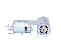 RK-380PH-4443 electronic starter DC 7.4V 14000RPM High Speed Large Power for RC Toy Car Boat Model Vacuum Cleaner Hair Dryer IINKUEYK