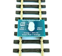 Rk Education RKtt1 N-Gauge, OO/HO Module testeur de voie pour modélisme ferroviaire DC/DCC - Construit