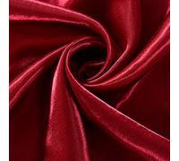 RK-HYTQWR Rideaux occultants Modernes assombrissant Le Panneau de Traitement de fenêtre Rideaux de Porte pour Salon Chambre à Coucher, vin Rouge Cinq Beaux Rideaux en Satin, vin Rouge